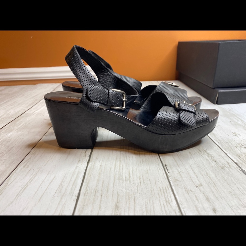 Rachel Comey Bandera Peep Toe Clog Sandals Size 9